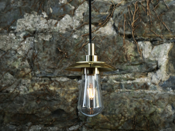 REN - Handmade brass pendant lamp by mullan lighting - view 3